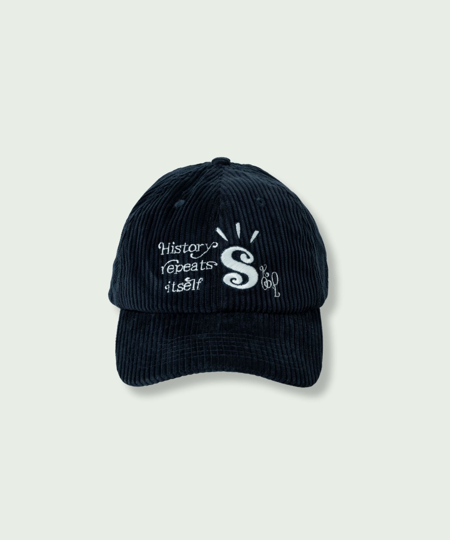 skoool motif corduroy cap
