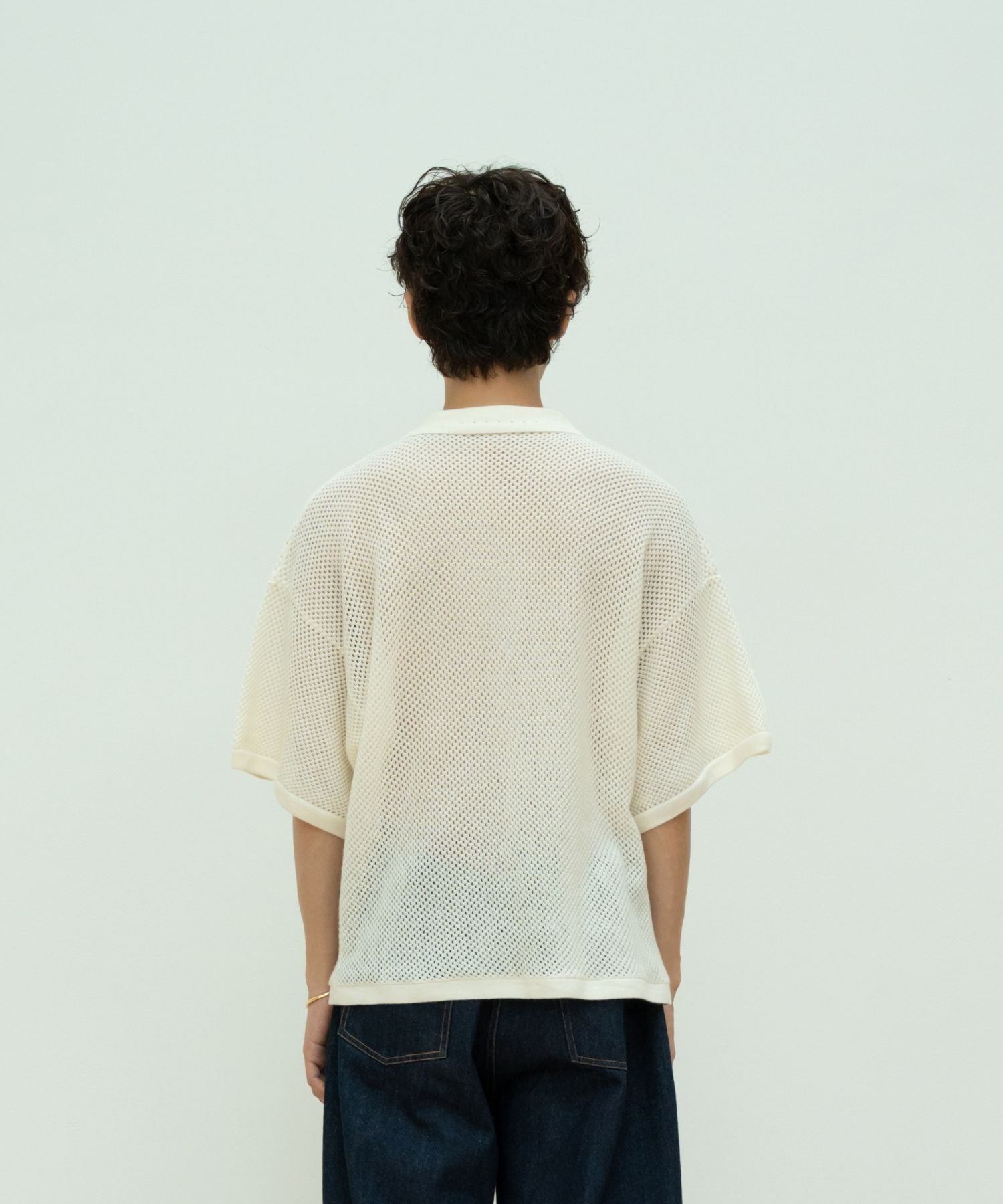 mesh knit shirts