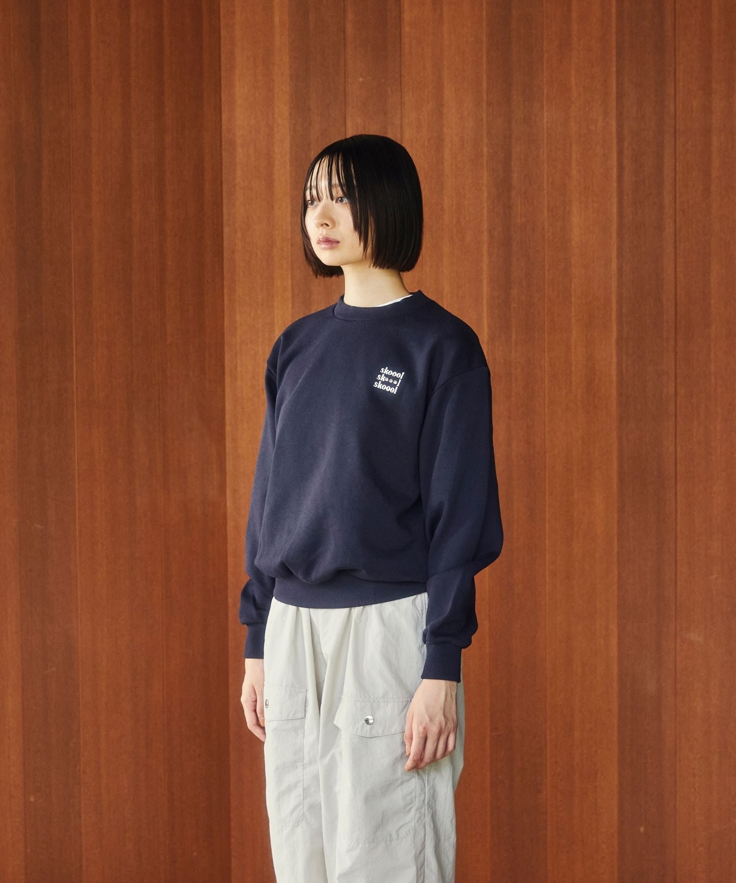 お買い得モデル skoool studs sweat トップス
