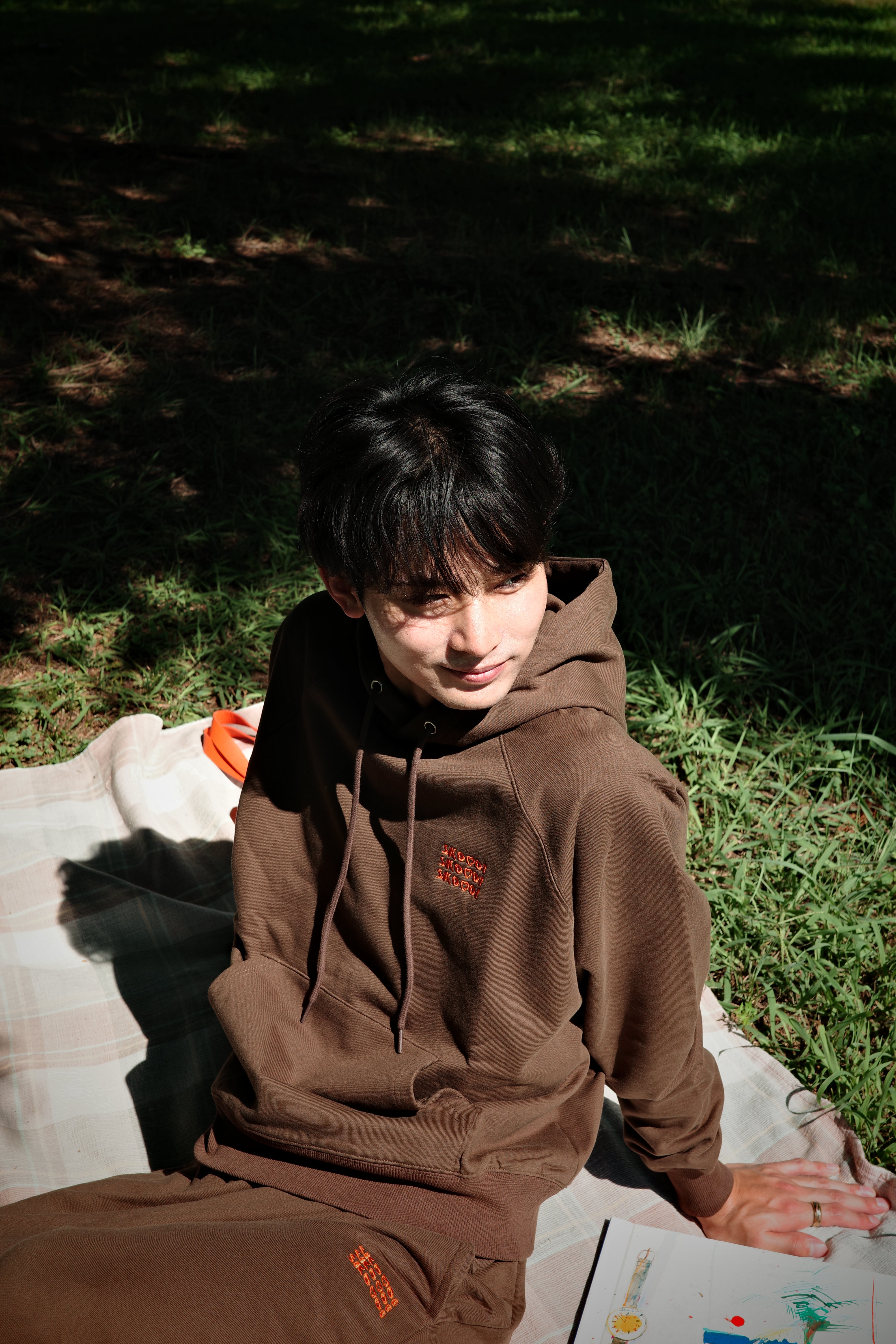 heavy weight sweat parker